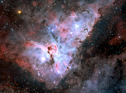 Carina Nebula, the Face of God.