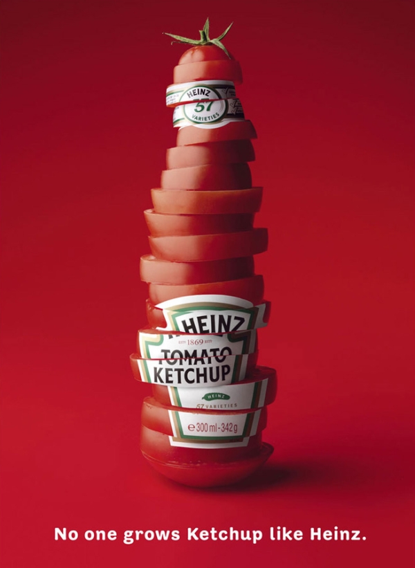 Heinz ketchup advertisement