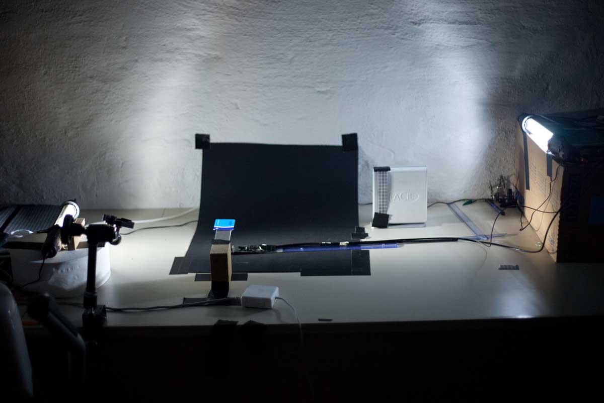 RFID lightpainting studio
