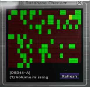 An image of database visualization from Her Story.