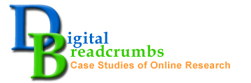 digital breadcrumbs: case studies of online research