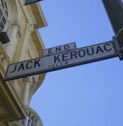 Kerouac street in San Francisco