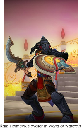Raik, Holmevik's avatar in World of Warcraft