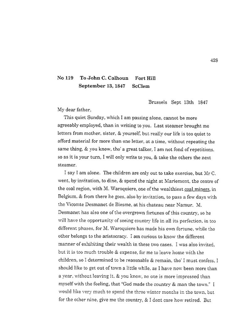 text-heavy image of letter dated September 13, 1847, with no annotations