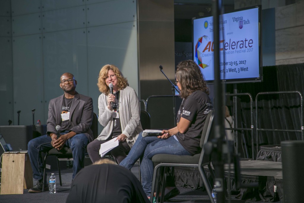 Banner picture showing the makers of the project at an interview