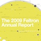 portion of yellow circle with text: The 2009 Annual Felton Report